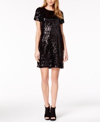 Bar III - Embellished Shift Dress