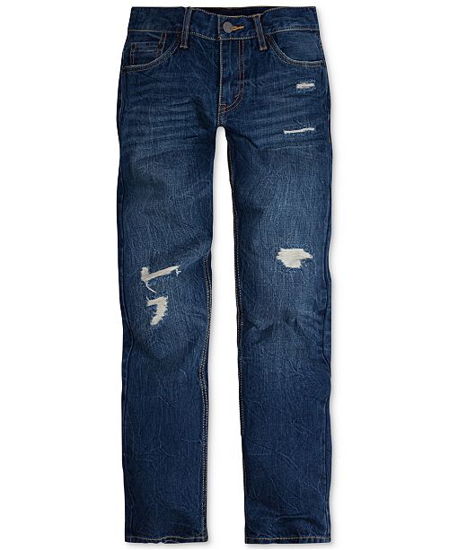 Levi's 502™ Regular Tapered Fit Jeans, Big Boys & Reviews - Jeans ...