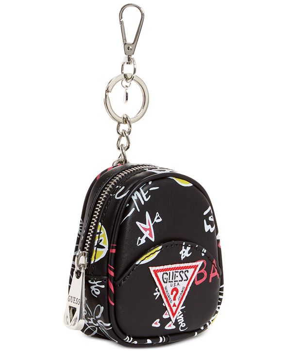 GUESS Cool School Backpack Boxed Keychain & Reviews Handbags