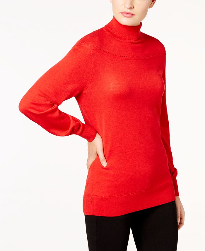 Trina Turk Swanson Turtleneck Sweater - Macy's