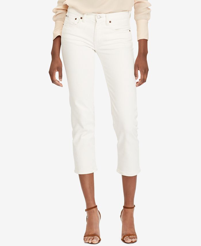 Polo Ralph Lauren Waverly Straight Crop Jeans Macy s