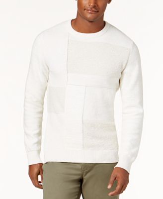 American Rag - Men's Patchwork Sweater