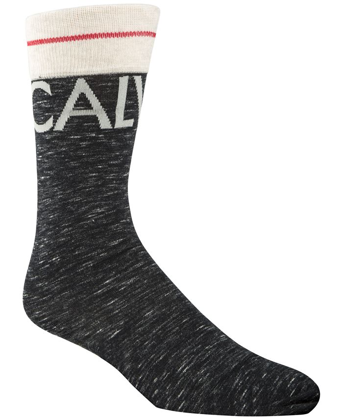 Calvin Klein Men's Big Logo Socks - Macy's
