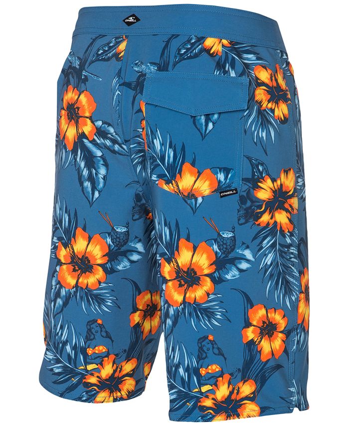 O'Neill Men's Hyperfreak Ala Moana 21" Boardshorts Macy's