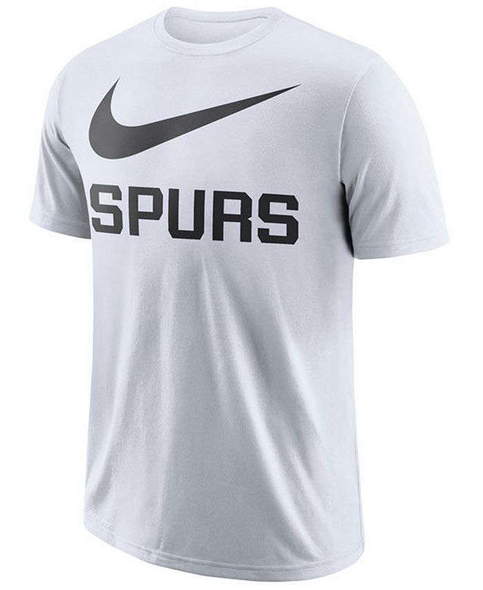 Nike Men's San Antonio Spurs Swoosh Legend Team T-Shirt - Macy's