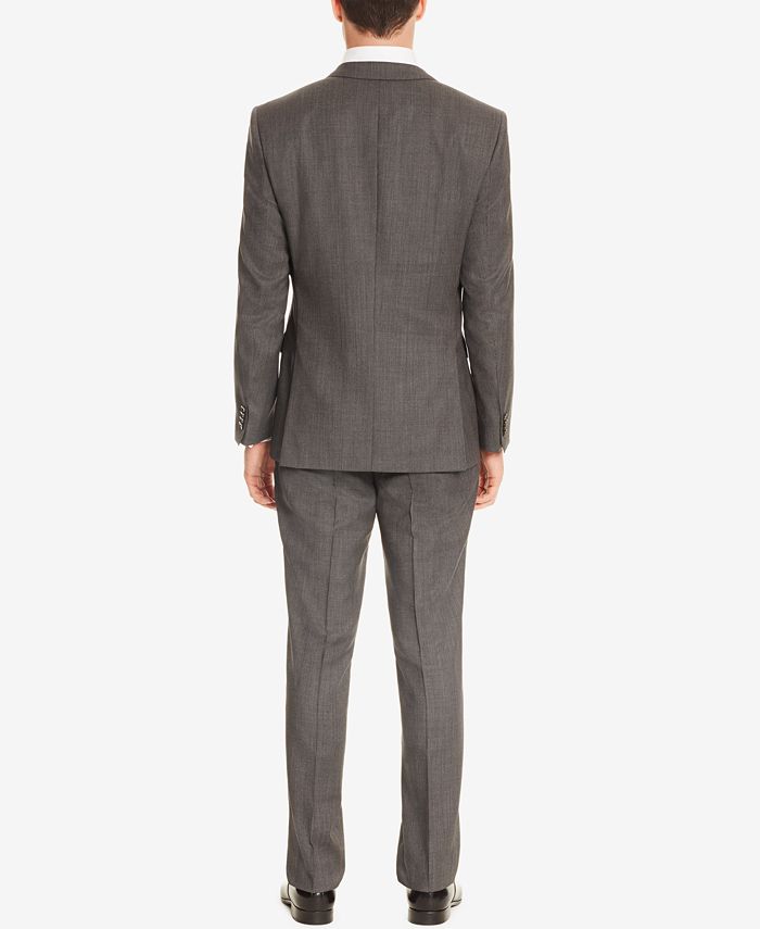 Hugo Boss BOSS Men's Slim-Fit Birdseye Suit - Macy's