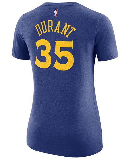 Nike Women's Kevin Durant Golden State Warriors Name & Number Player T-Shirt & Reviews - Sports ...