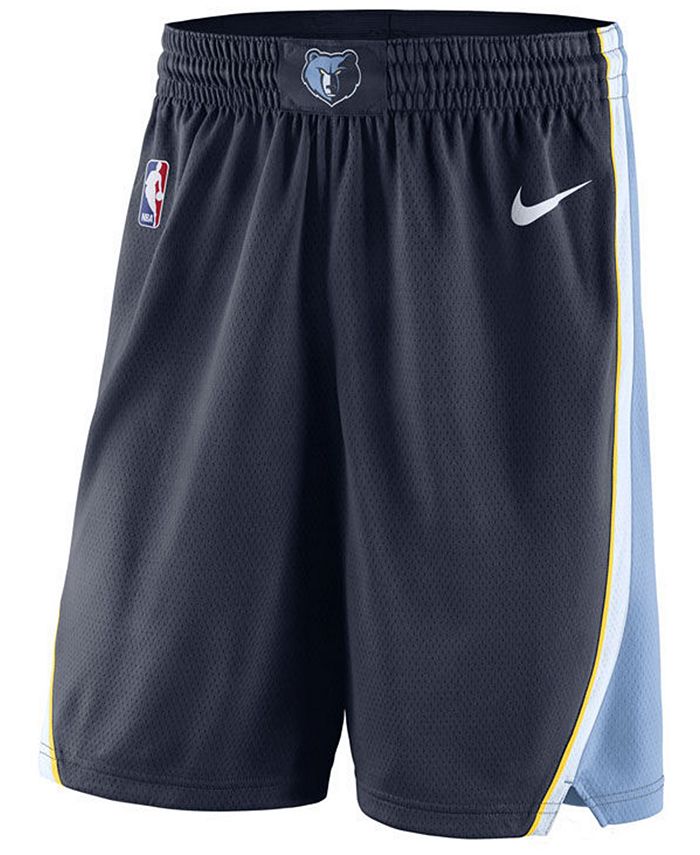 Nike Men's Memphis Grizzlies Icon Swingman Shorts - Macy's