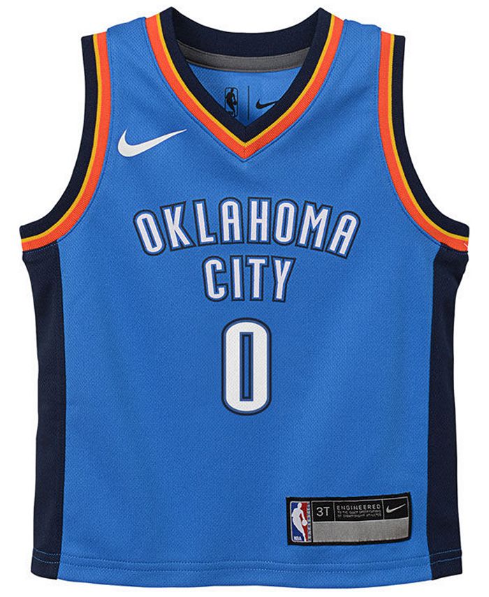 Russell Westbrook Oklahoma City Thunder adidas Replica Home Jersey