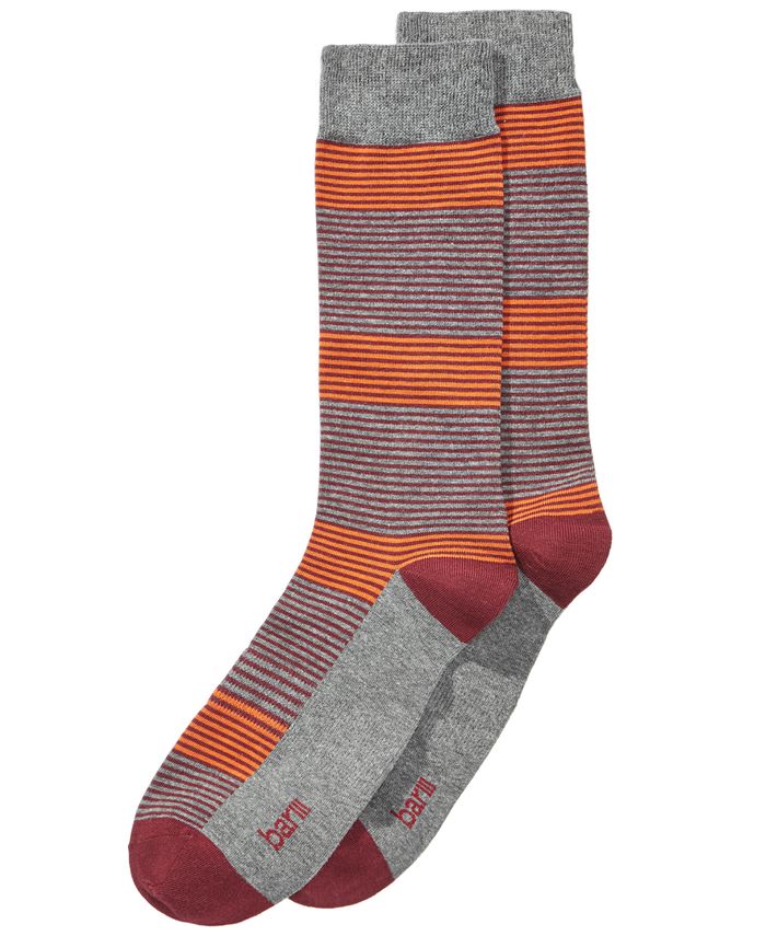 Bar III Men's Colorblocked Striped Socks, Created for Macy's & Reviews ...