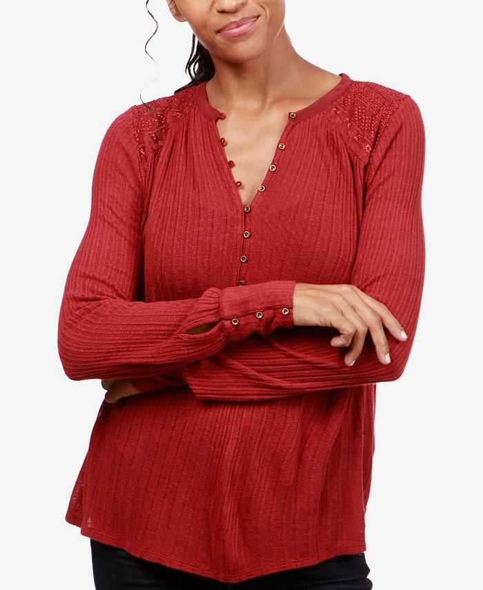 Lucky Brand Henley Top Macy's
