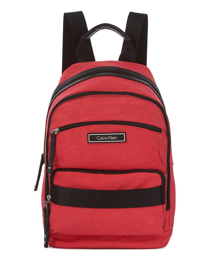 Calvin klein dressy hot sale nylon backpack