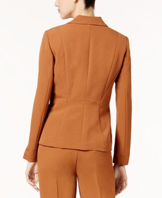 Blazer Femme Kasper One Button - Coupe Princesse Élégante - Veste Cintrée Professionnelle