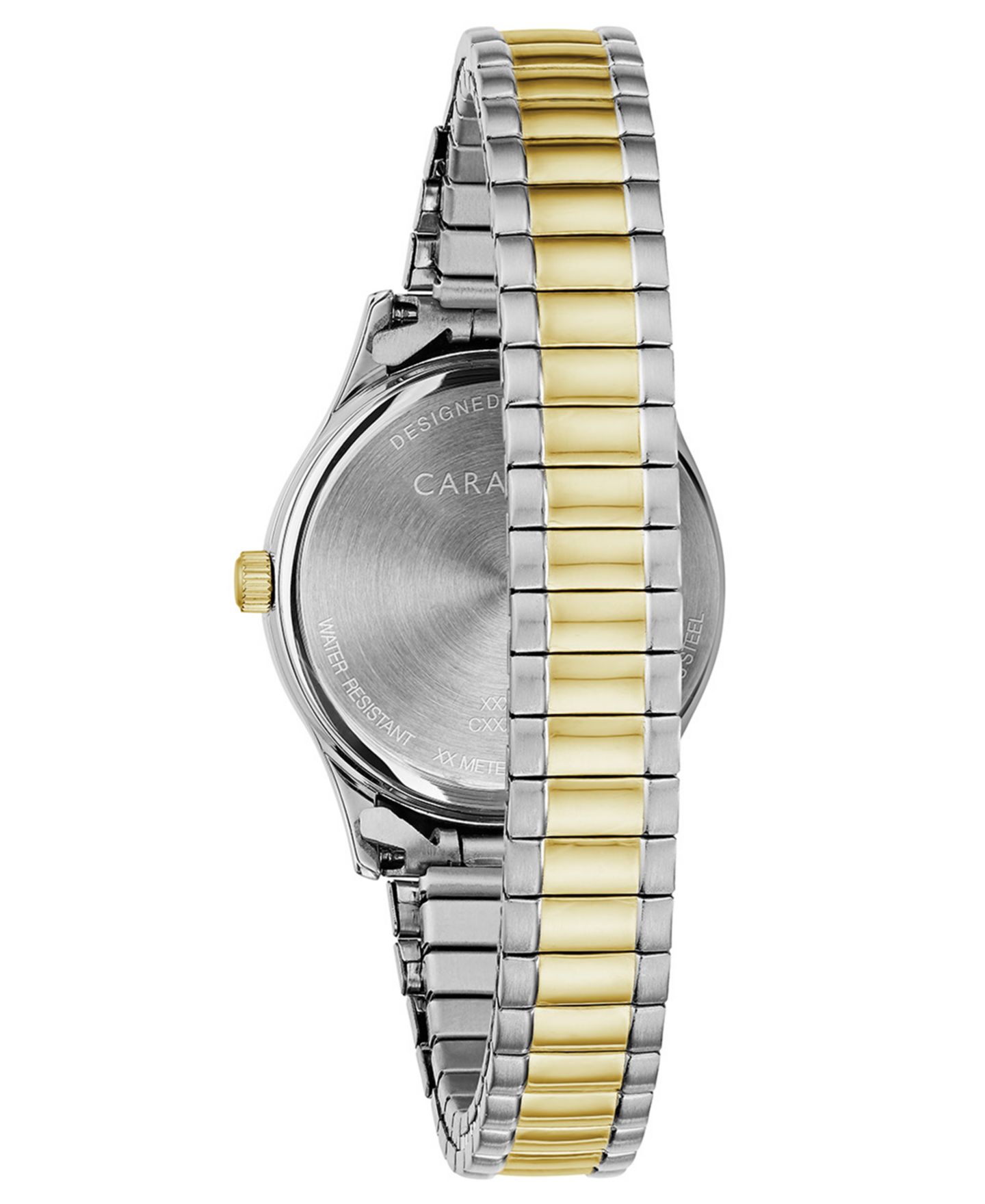 Женские часы Caravelle Two-Tone Stainless Steel Bracelet Watch 30mm — фото 3