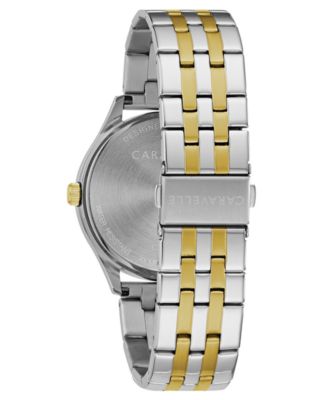  Men's Two-Tone Stainless Steel Bracelet Watch 41mm