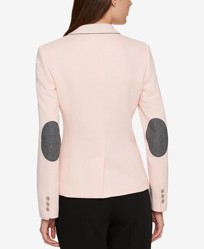 Tommy Hilfiger ElbowPatch Knit Blazer Macy's