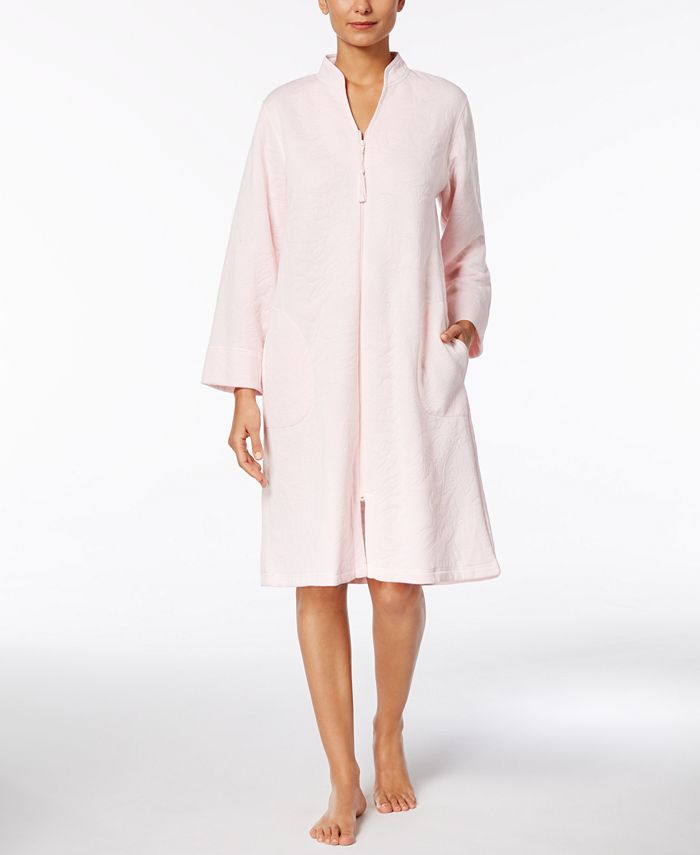 Miss Elaine Quilted Knit Robe Macy's