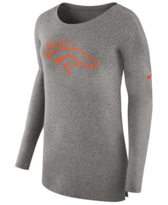 Nike Women's Denver Broncos Cozy Long Sleeve T-Shirt - Macy's