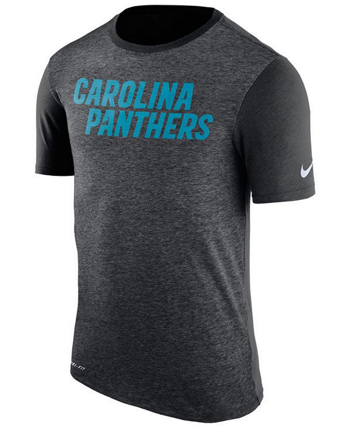 Nike Men's Carolina Panthers Color Dip T-Shirt - Macy's
