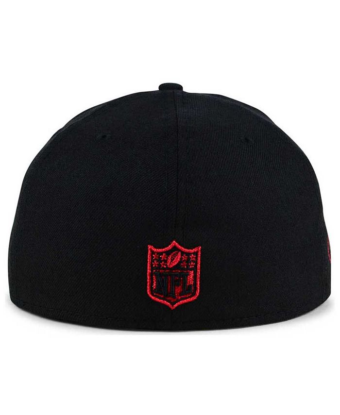 New Era San Francisco 49ers State Flective Metallic 59FIFTY Fitted Cap ...