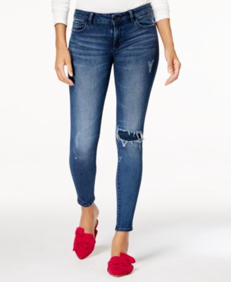 DL 1961 - Juniors' Emma Cotton Ripped Skinny Jeans