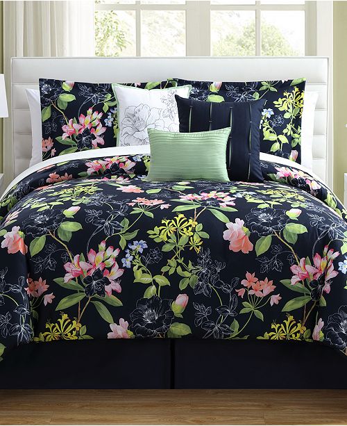 Ellison First Asia Augustine 7 Pc Queen Comforter Set Reviews