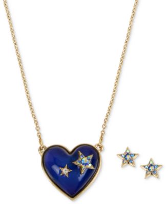 Betsey Johnson Boho Betsey Butterfly Pendant Necklace 3.5 Extender 15.5