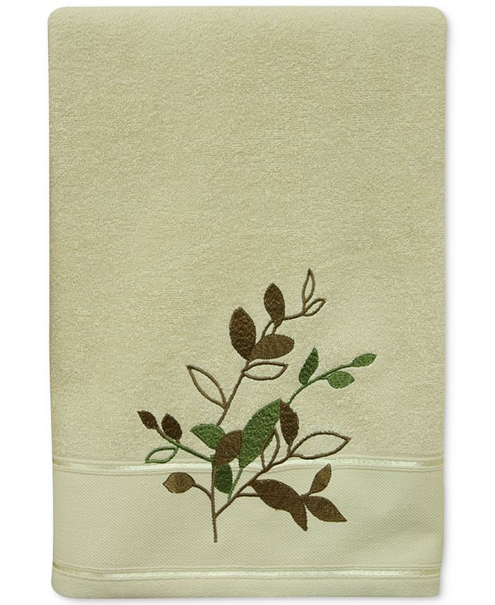 Bacova Sheffield Cotton Embroidered Bath Towel Macy's