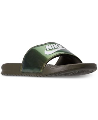 Nike Men's Benassi Just Do It-Print Slide Sandals from Finish Line