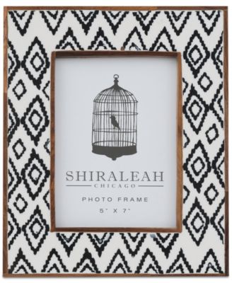 Shiraleah - Boheme Ikat Print 5'' x 7'' Picture Frame