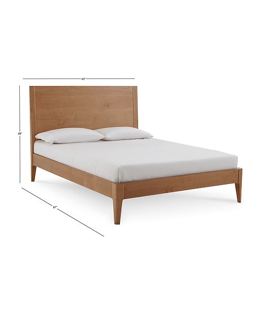 Closeout Martha Stewart Collection Brookline Bedroom Furniture 3 Pc Set Queen Bed Chest Nightstand Created For Macy S