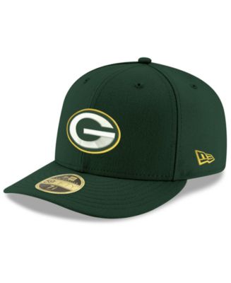 New Era Green Bay Packers Team Basic Low Profile 59FIFTY Fitted Cap ...