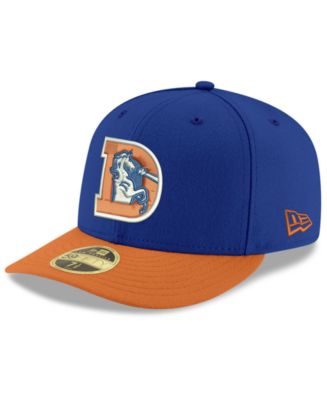 New Era Denver Broncos Team Basic Low Profile 59fifty Fitted Cap - Macy's