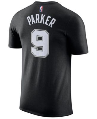 Nike Men's Tony Parker San Antonio Spurs Name & Number Player T-Shirt ...