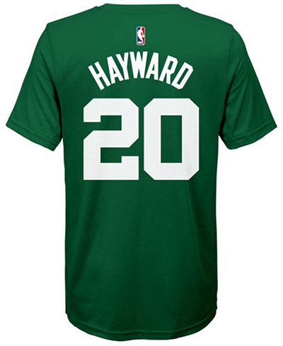 Nike Gordon Hayward Boston Celtics Icon Name & Number T ...