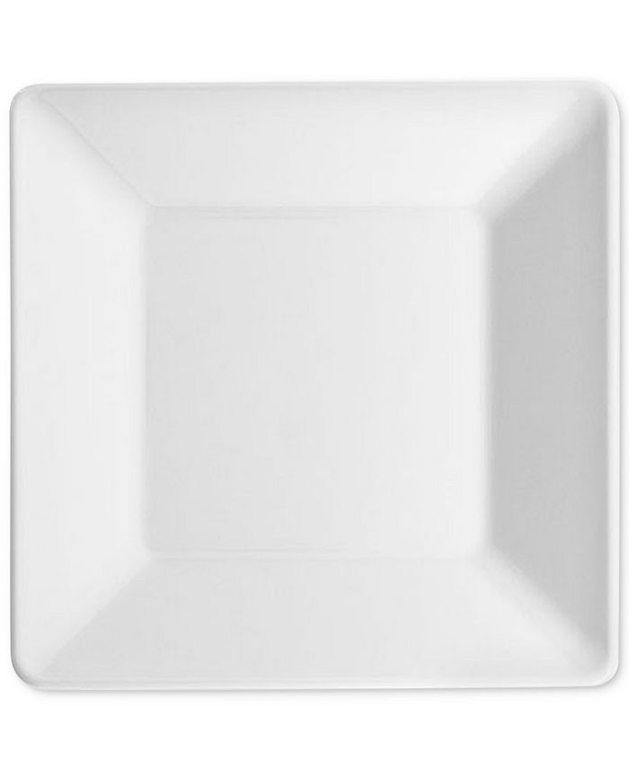 Q Squared - Diamond Square 5.5" Melamine Bread & Butter Plates, Set Of 4