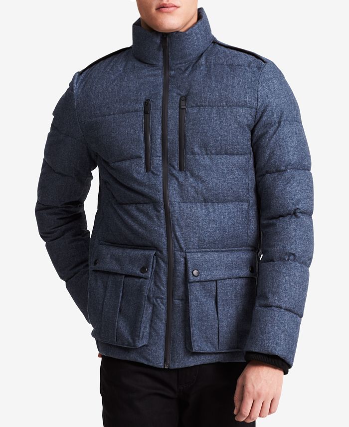 Calvin Klein Men's Full-Zip Puffer Jacket & Reviews - Coats & Jackets ...