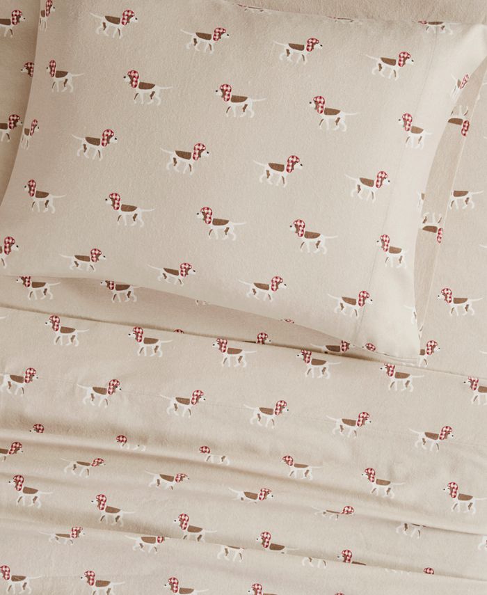 Woolrich Printed Flannel 4Pc. Sheet Set, King Macy's