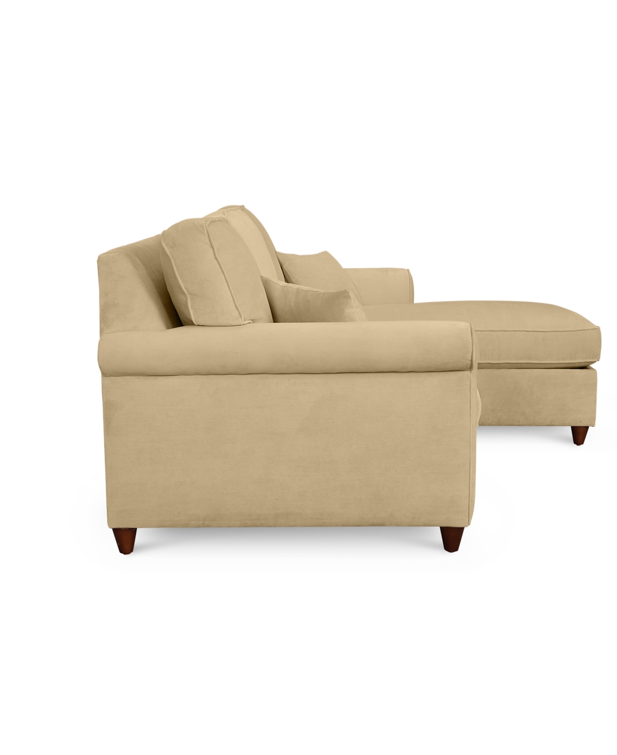 Lidia Fabric 2-Pc. Reversible Chaise Sectional Sofa with Storage Ottoman - Custom Colors, Created for Macy's