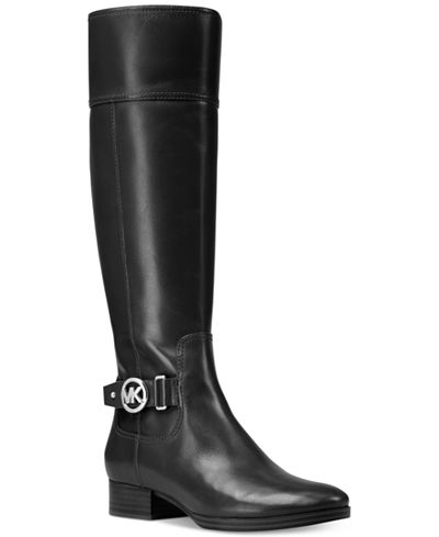 MICHAEL Michael Kors Harland Wide Calf Riding Boots - Boots - Shoes ...