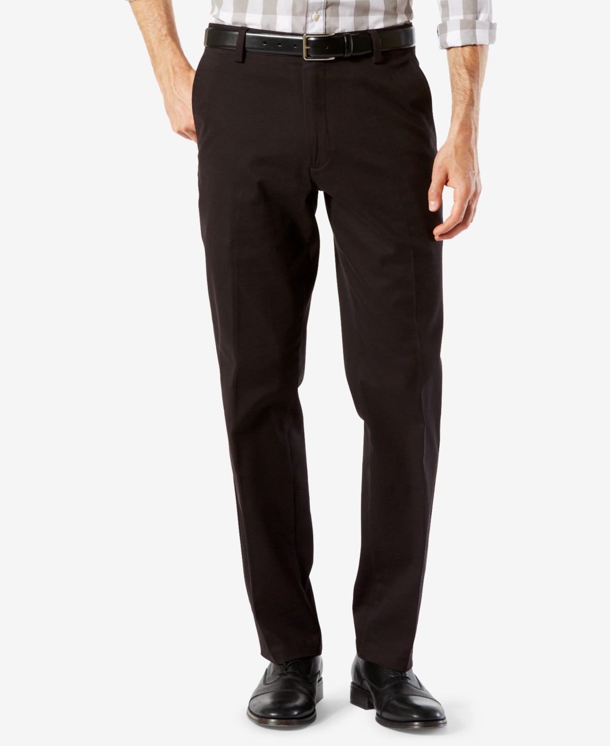 Мужские брюки Dockers Men's Easy Straight Fit Khaki Stretch Pants — фото 1