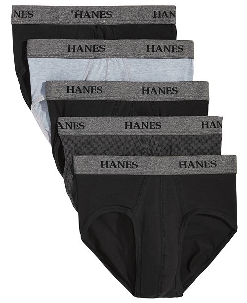 Hanes Men's 5Pk. Platinum Stretch Briefs & Reviews Underwear & Socks