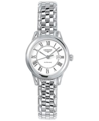 Longines - Men's Swiss Automatic Flagship Stainless Steel Bracelet Watch 30mm