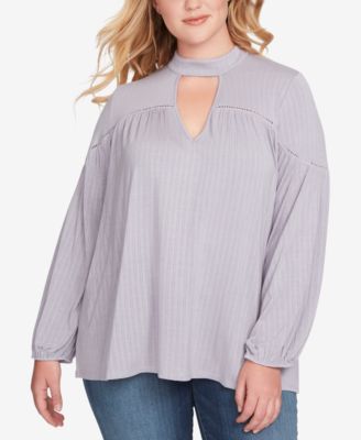 Jessica Simpson - Trendy Plus Size Tanie Choker Top