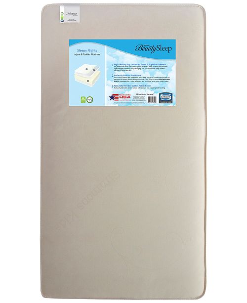Beautyrest Beautysleep Kids Crib Toddler Mattress Reviews