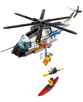 LEGO® 415-Pc. City Heavy-Duty Rescue Helicopter Set 60166