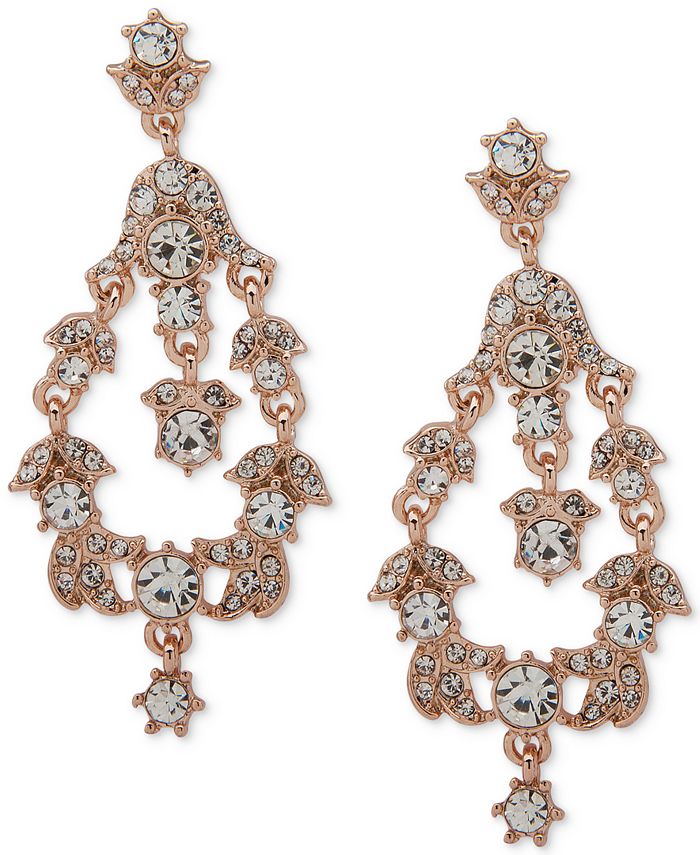 Anne Klein Crystal Orbital Clip-On Drop Earrings & Reviews - Fashion ...