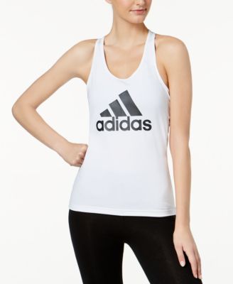 adidas logo tank top