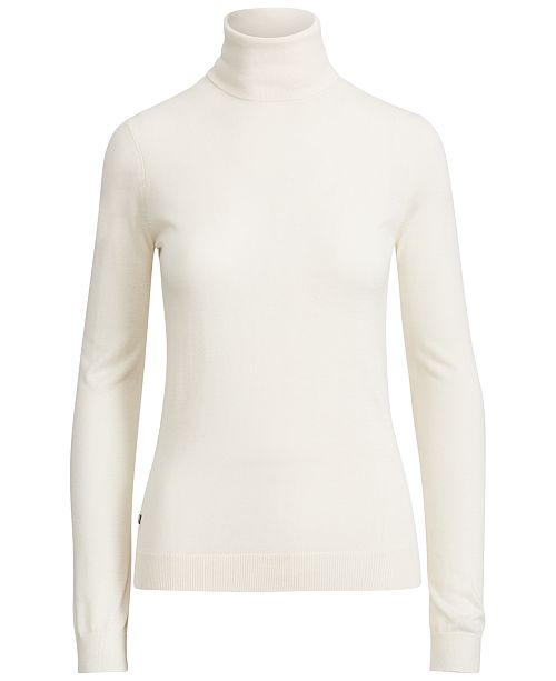 Lauren Ralph Lauren Turtleneck Sweater - Sweaters - Women - Macy's