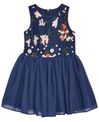 Marmellata Embroidered Ballerina Dress, Toddler Girls - Macy's